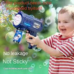 🚀 Pistola de Burbujas Automática Rocket – ¡Diversión Sin Fin al Aire Libre! 🫧✨